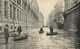 CRUE DE LA SEINE  Janvier 1910 PARIS Rue De Lille Barques RV - Inondations De 1910