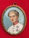 MINIATURA PORTRAIT  1821  NAPOLEONE II RE DI ROMA  INC. J. ICOLEY - FAVOLOSA - Stampe & Incisioni