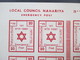 Palästina / Israel 1948 Interimspost 8er Zwischenstegblock Nahariya Emergency Post Sehr Selten Angeboten!! RRR - Nuevos (sin Tab)