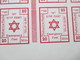 Palästina / Israel 1948 Interimspost 8er Zwischenstegblock Nahariya Emergency Post Sehr Selten Angeboten!! RRR - Unused Stamps (without Tabs)