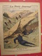 Le Petit Journal Illustré 14 Août 1921. Régates Cowes Roi Georges V Accident D'avion Istres Boxe Johnson Caruso - 1900 - 1949