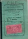 Livret Caisse Nationale épargne Pont Sur Sambre 1938 - Grosse Perforation CNE Perforé - 2 Scans - Format 14 X 20 Cm - Chèques & Chèques De Voyage