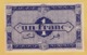 Algeria  1  Franc 1944 - Pick 98b  VF+ - Algérie