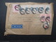 TIMBRES (V1905) CONGO BELGE (12 Vues) ENVELLOPPE VERS BRUXELLES COMPRENANT 10 TIMBRES - OBLITERATION LEOPOLDVILLE - Autres & Non Classés