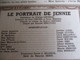 Cinéma/Revue/Mon Film/"Le Portrait De Jennie "/Jennifer JONES, Joseph COTTEN/Prod Selznick/William DIETERLE/1951  CIN101 - Autres & Non Classés