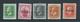 Niue 1917-1920 Overprints On  New Zealand KGV  Part Set Of 5 Values Fine Mint HR - Niue