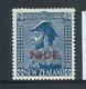 Niue 1927 Overprint On 2/- New Zealand Admiral Mint - Niue