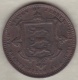 Jersey , 1/26 Shilling 1870. Victoria , Bronze , KM# 4 - Jersey