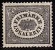 1856. Stamps For City Postage. 1 Sk Black. Reprint 1868 II. Only 1512 Issued. Small T... (Michel ND 6 II) - JF100758 - Ungebraucht