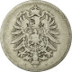 Monnaie, GERMANY - EMPIRE, Wilhelm I, Mark, 1880, Darmstadt, TB, Argent, KM:7 - 1 Mark