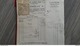ENSEMBLE FACTURES J.MOREAU BISCUITS CHOCOLAT CONFISERIE DRAGEES PATES ALIMENTAIRES AUXERRE NOVEMBRE 1934 ET JANVIER 1935 - Altri & Non Classificati