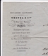 Delcampe - Messageries Allemandes 1860 Trupel & Cie Paris 78 Rue Du Marais Allemagne Russie Moldavie Valachie - 1853-1860 Napoléon III