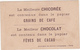 Chromo / CHOCOLAT & CHICOREE A LA MENAGERE DUROYON & RAMETTE CAMBRAI / La Cigale Et La Fourmi - Duroyon & Ramette