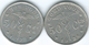 Belgium - Albert I - 50 Centimes - 1922 - French (KM87) & 1928 - Dutch (KM88) - 50 Cents