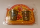 Delcampe - Thimbles TWO BUCKET Flowers Ethnic Solid Brass Metal Russian Souvenir Collection - Ditali Da Cucito