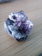 Fluorite Violette Avec Aiguilles De Quartz Du Fujian, Chine, 66 Gr, 39x37x34 Mm - Mineralien