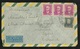 Lettre Avion Presidente Wilson Rio De Janeiro  20/11/1957 Les N° 584A Et 584B Bande De 3  à Vienne Le 21/11/1957    B/TB - Covers & Documents