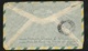 Lettre Avion Presidente Wilson Rio De Janeiro  20/11/1957 Les N° 584A Et 584B Bande De 3  à Vienne Le 21/11/1957    B/TB - Covers & Documents