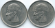 Belgium - Baudouin - 10 Francs - 1970 - French (KM155.1) & 1976 - Dutch (KM156.1) - 10 Francs