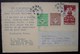 1946 Jolie Oblitération Sur Lettre De Parker Tribune Stamp (New York) à Liberty Stamp Shop Chicago (USA) Cachet De Paris - 1921-1960: Période Moderne