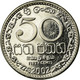 Monnaie, Sri Lanka, 50 Cents, 2002, TTB, Nickel Plated Steel, KM:135.2a - Sri Lanka