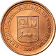 Monnaie, Venezuela, 5 Centimos, 2007, Maracay, TTB, Copper Plated Steel, KM:88 - Venezuela