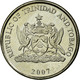 Monnaie, TRINIDAD & TOBAGO, 25 Cents, 2007, Franklin Mint, SUP, Copper-nickel - Trinité & Tobago