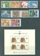 PORTUGAL - 1988 - MNH/*** LUXE - YEAR COMPLETE - Mi 1739-1771 BLOCK 57-62 Yv 1716-1749 - BLOC 58-63 - Lot 19422 - Années Complètes