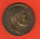 Napoleone Imperatore Napolèon I° Medaille Medaglia 1805 Roi D'Italie Corona Ferrea - Monarchia/ Nobiltà