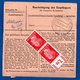 Colis Postal /  Départ Bortenach - Bourdonnay Près Dieuze  / 10-9-43 - Covers & Documents