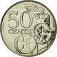 Monnaie, TRINIDAD & TOBAGO, 50 Cents, 2003, Franklin Mint, SUP, Copper-nickel - Trinidad En Tobago