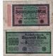 Lot De 2 Billets Allemand 1 De 1000 Marks 1922 Et 1 De 20000 Marks 1923 - 20.000 Mark