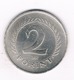 2 FORINT  1966 HONGARIJE/3274/ - Hongrie