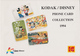 ENCART FOLDER 4 TC  NEUVES GPT SINGAPOUR - DISNEY & KODAK - Mickey Minnie Donald - SINGAPORE MINT Movie Phonecards - Disney