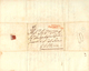 ITALIA. Cover To Gibraltar, Year 1845. Mark "GENOVA Corso Paricolare" In Red. Postal History. - 1. ...-1850 Prefilatelia