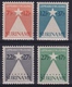 Suriname 1947 Leprazegels Complete Postfrisse Serie NVPH 247 /248 + LP 29/30 - Surinam ... - 1975