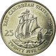 Monnaie, Etats Des Caraibes Orientales, Elizabeth II, 25 Cents, 2007, British - East Caribbean States