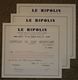 RFRA152 Scripophilie Actions - LE RIPOLIN X3 ALGERIE PART BENEFICIAIRE ALGER 1968 - Industry