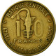 Monnaie, West African States, 10 Francs, 1968, TTB, Aluminum-Nickel-Bronze - Côte-d'Ivoire
