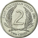Monnaie, Etats Des Caraibes Orientales, Elizabeth II, 2 Cents, 2004, British - East Caribbean States