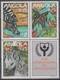 Angola 1990 Internationales Jahr Der Alphabetisierung. Mi 837 - 839 Zdr. 3 X 5 Kz.+Zf Postfrisch (MNH) - Angola