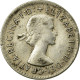 Monnaie, Australie, Elizabeth II, Threepence, 1955, Melbourne, TTB, Argent - Threepence