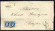 BÁTASZÉK 1868. Ajánlott Levél, érdekes Tartalommal 10kr Pár Bérmentesítéssel Bajára Küldve - Used Stamps