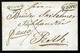 SOPRON (?) 1847. Céges Levél, Tartalommal, 2db "franco" Bélyegzéssel Pestre Küldve, Saxlehner Levelezés - ...-1867 Prefilatelia