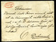 TÁLLYA 1838. Szép Portós Levél, Piros Bélyegzéssel Debrecenbe Küldve , érk. Bélyegzéssel  /  Nice Unpaid Letter To Debre - ...-1867 Prefilatelia