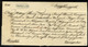 ÖREGLAK Dekoratív Hivatalos Levél, Kék Bélyegzéssel Esztergomba Küldve  /  Decorative Official Letter Blue Pmk To Eszter - ...-1867 Préphilatélie