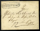 NYÍREGYHÁZA 1845. Szép Portós Levél, Tartalommal Pestre Küldve  /  Nice Unpaid Letter Cont To Pest - ...-1867 Préphilatélie