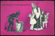 Télapó, Krampusz Régi Képeslap  /  Santa, Krampus  Vintage Pic. P.card - Santa Claus