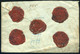 KASSA 1870. Dekoratív értéklevél Szikszóra Küldve  /  Decorative Money Letter To Szikszó - Gebruikt