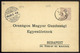 CSOKONYA 1898.  4 Részes Hivatalos Díjjegyes Levlap Budapestre Küldve  /  4 Part Official Stationery P.card To Budapest - Postal Stationery